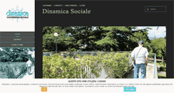 Desktop Screenshot of dinamicasociale.dinamicafoligno.it